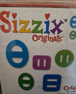 Sizzix Originals Charms,Buckles! Vintage Sizzix Red Die #38-1049 