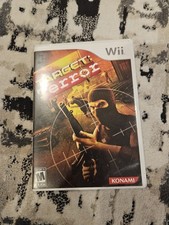 Konami Target: Terror Nintendo Wii Shooter M Rated NTSC-U/C Manual Included 2004