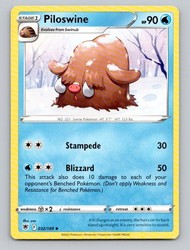 Piloswine 032/189 Astral Radiance Uncommon