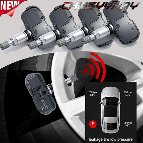 Pre-Programmed 315MHz TPMS 4Pcs No Programming Required Just Install
