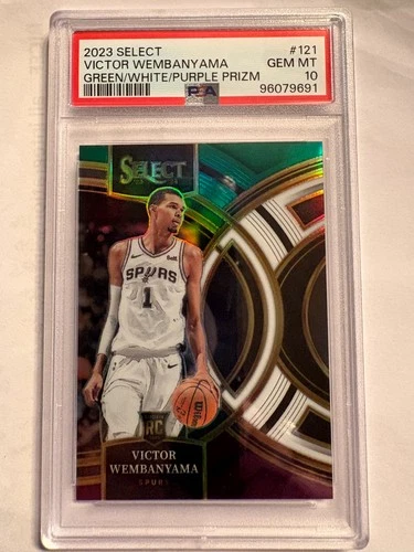Victor Wembanyama 2023 Panini Prizm Victor Wembanyama #121 Green