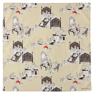 #ad Quarter Report MOOMIN Handkerchief Little My Has Arrived Natural Approx. W50 x $62.55