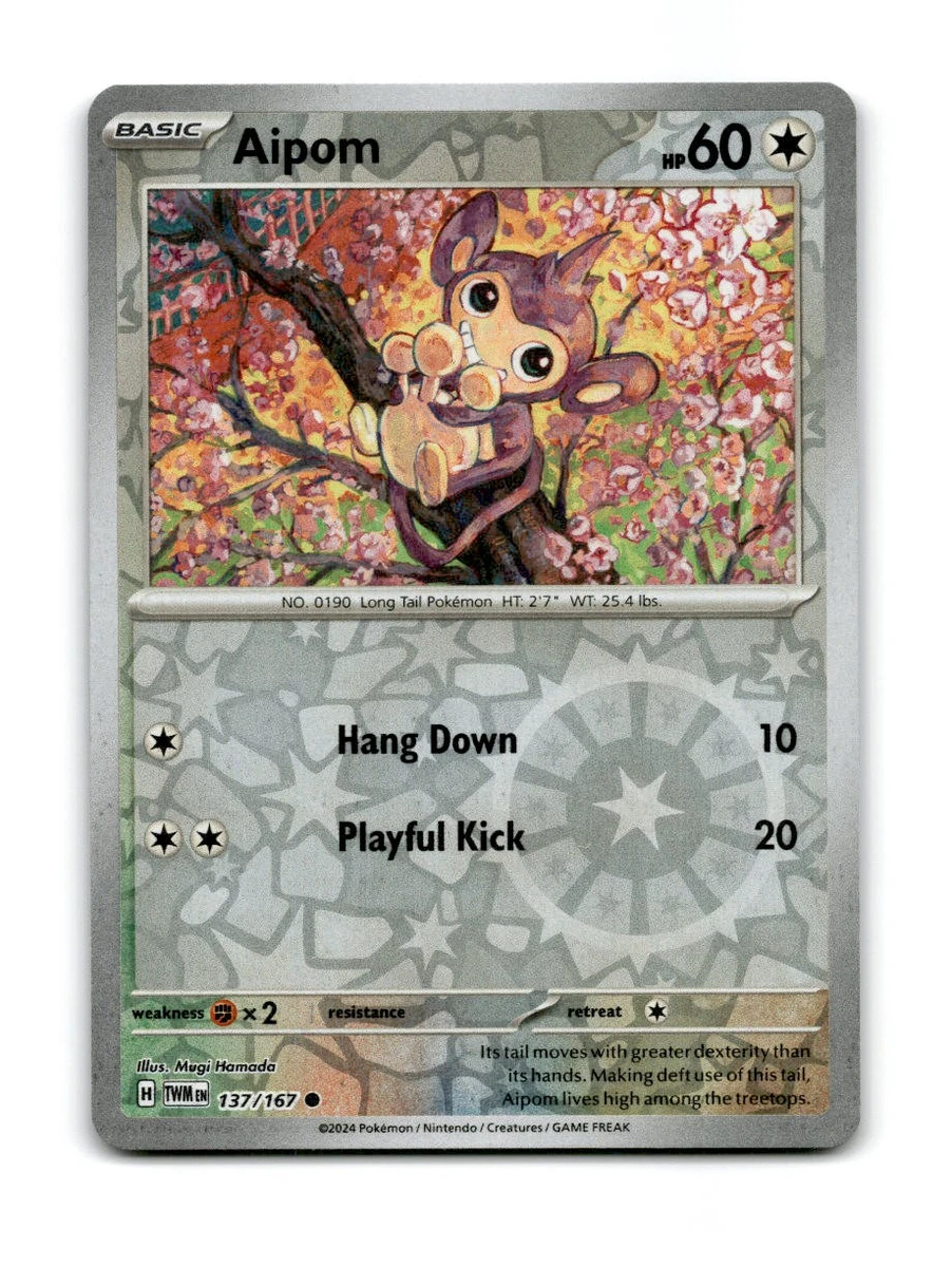 aipom pokemon card value Chinese Pokémon 151 First Partner Display Set – Couyon Collectibles