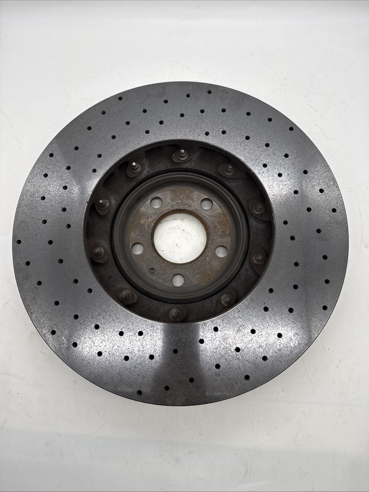 LAMBORGHINI HURACAN FRONT RIGHT CERAMIC BRAKE ROTOR 420615302G 4S0615302G Used