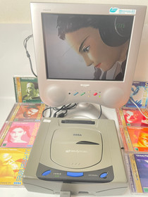 SEGA Saturn Console Virtua Fighter CG Portrait 9 Games Mouse Controller Japan