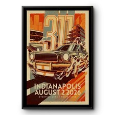 311 August 22 2026 Indianapolis Show Poster