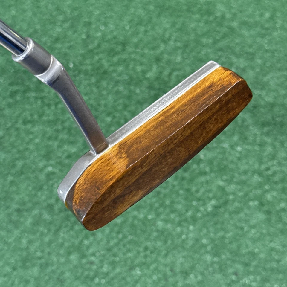 Ping “Specify” Blade Putter, Custom Wood Back, RH, 34.5” / One Of A Kind! - Image 4 of 4