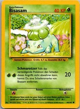 Pokémon Bisasam 44/102 Base Set 1995 Deutsch