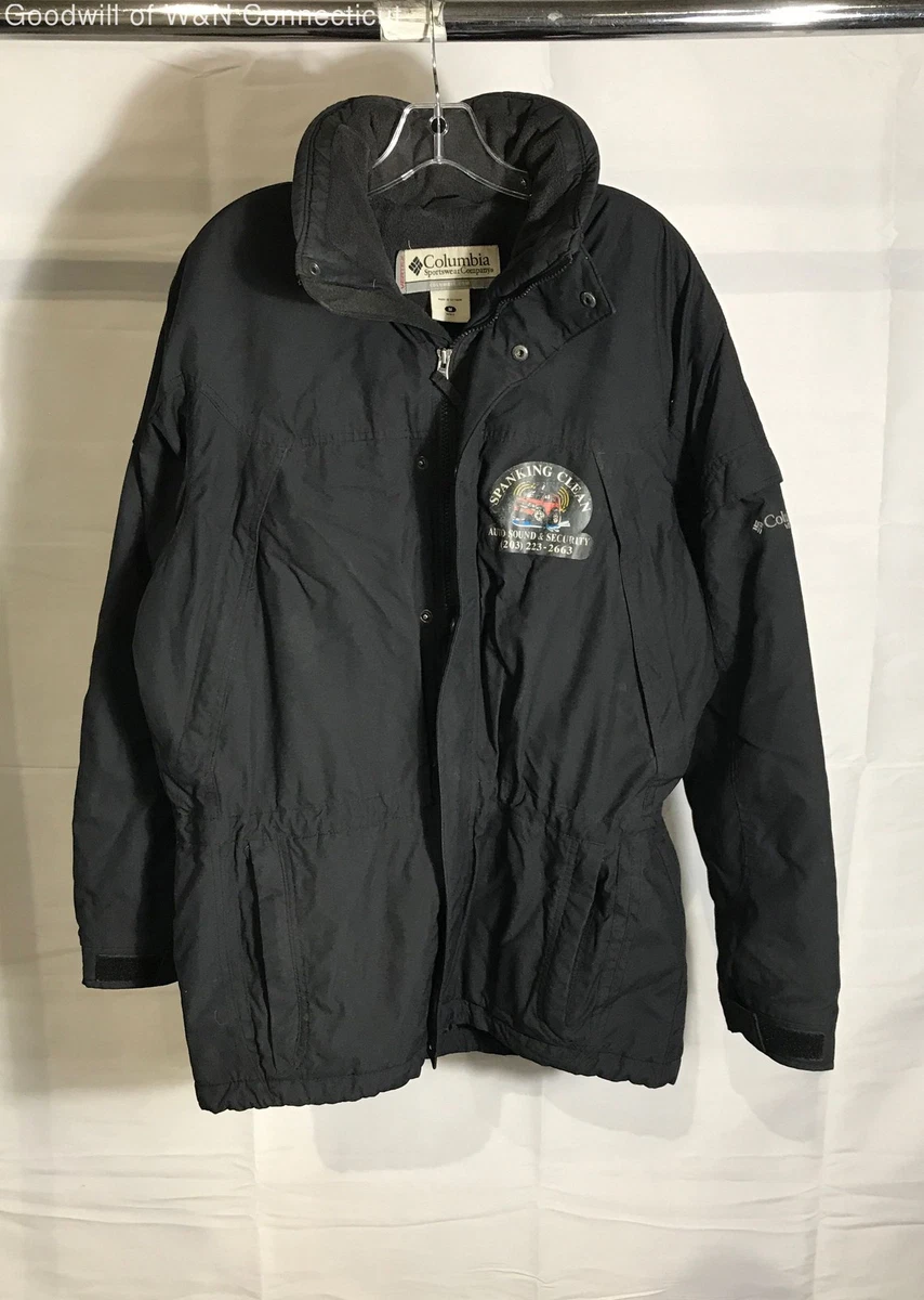 Vintage Columbia veste légère rouge et noire avec fermeture éclair homme taille adulte coupe-vent à capuche rabattable - France