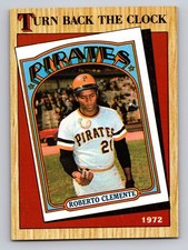 1987 Topps - Turn Back The Clock Roberto Clemente #313