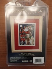 Dimensions Gold Collection Petites Beloved Santa New Cross Stitch Kit 8676