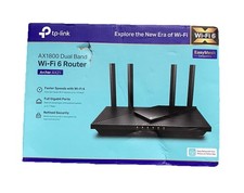 TP Link Archer AX21 AX1800 Dual-Band Wi-Fi 6 Router Easy Mesh Compatible