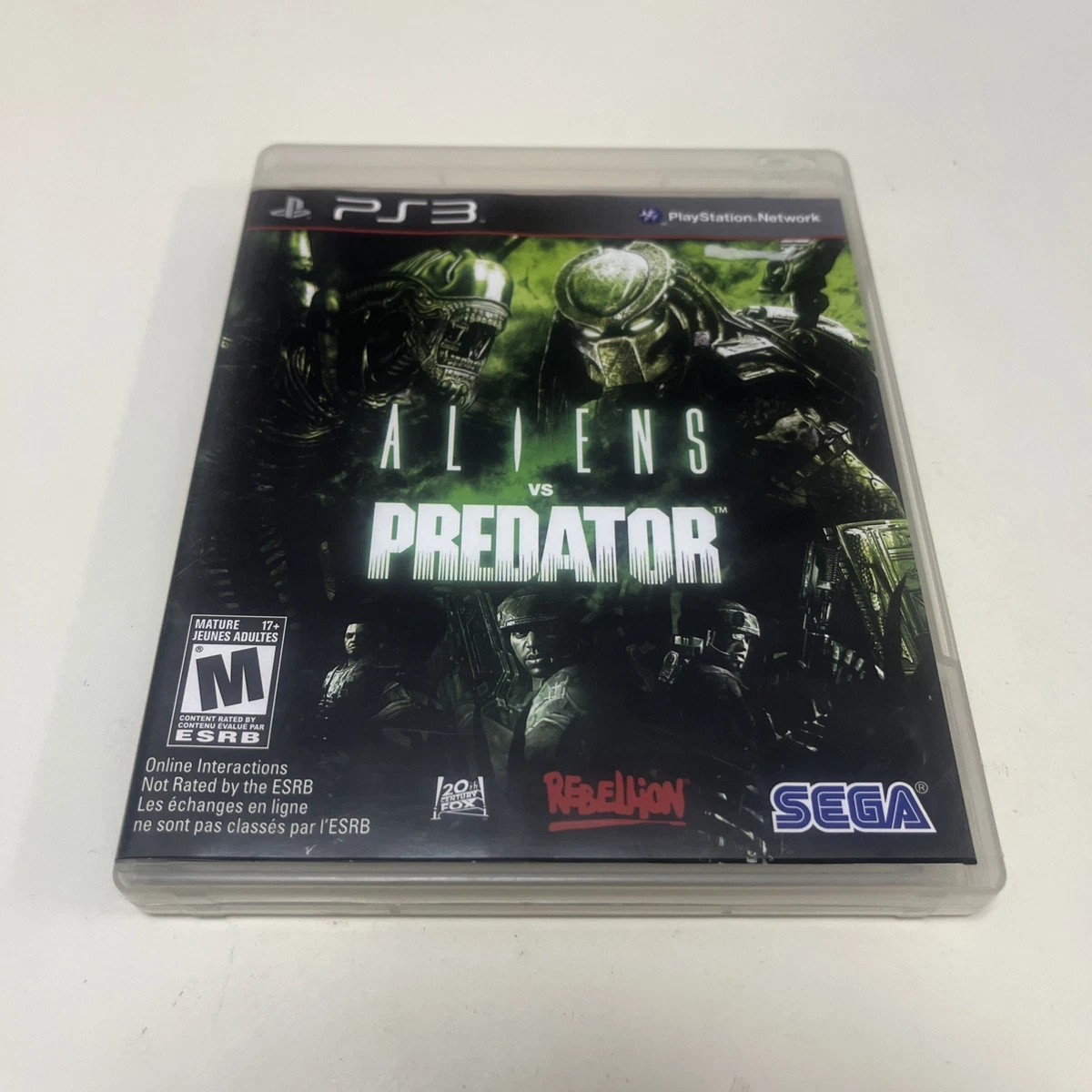 Aliens vs Predator Hunter Edition - PS3 - Jeu Occasion Pas Cher