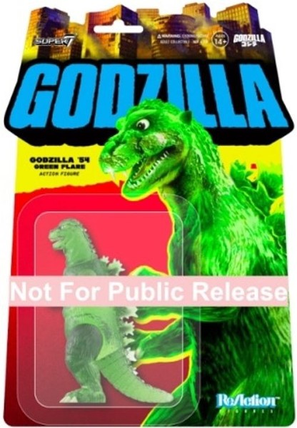 Gadget - Toho: Super7 - Reaction Figures Wave 07 - Godzilla (Semi-Clear Green Ve-image