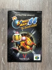 Bomberman 64: The Second Attack (N64, 2000) -- Manual Only