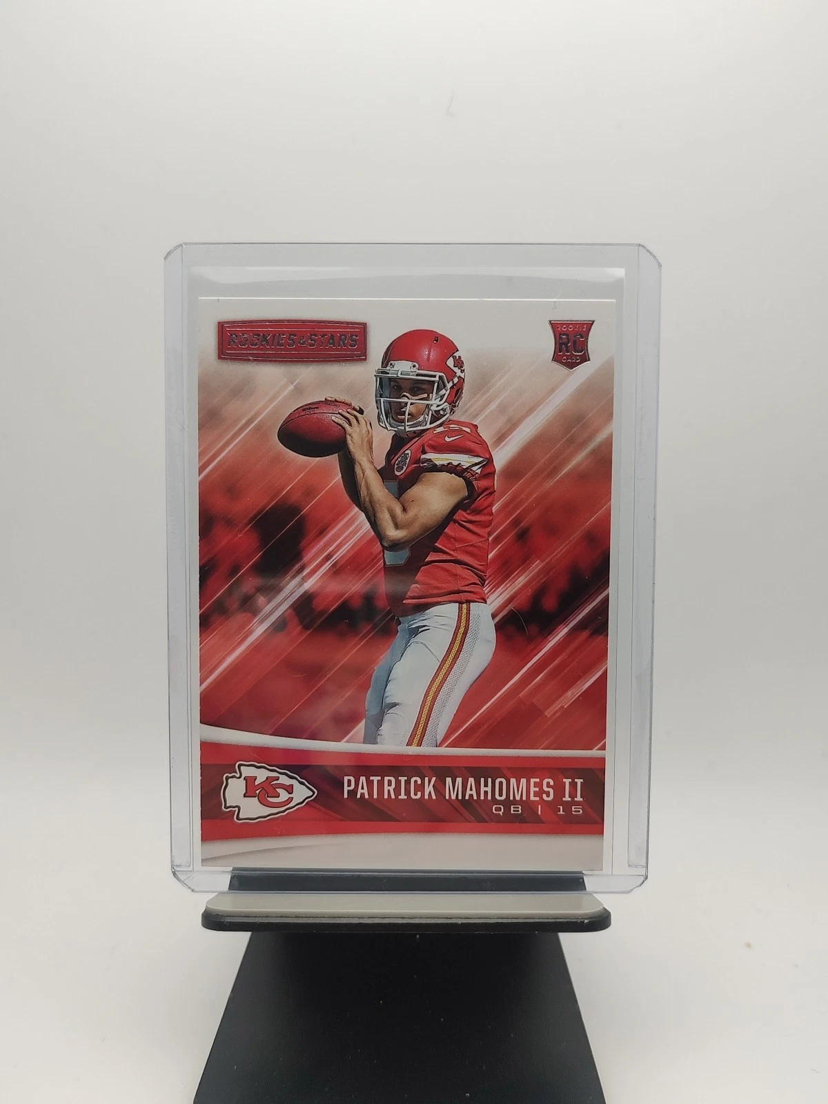 Patrick Mahomes trading card
