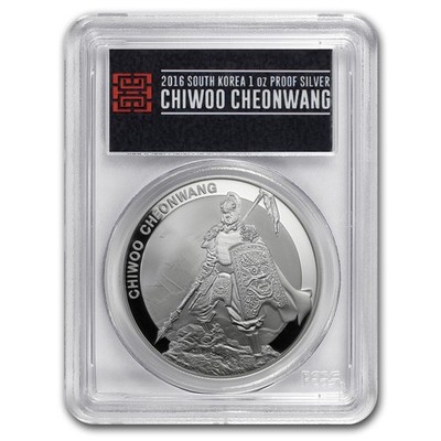2016 South Korea 1 oz Silver 1 Clay Chiwoo Cheonwang PR-70 PCGS | eBay