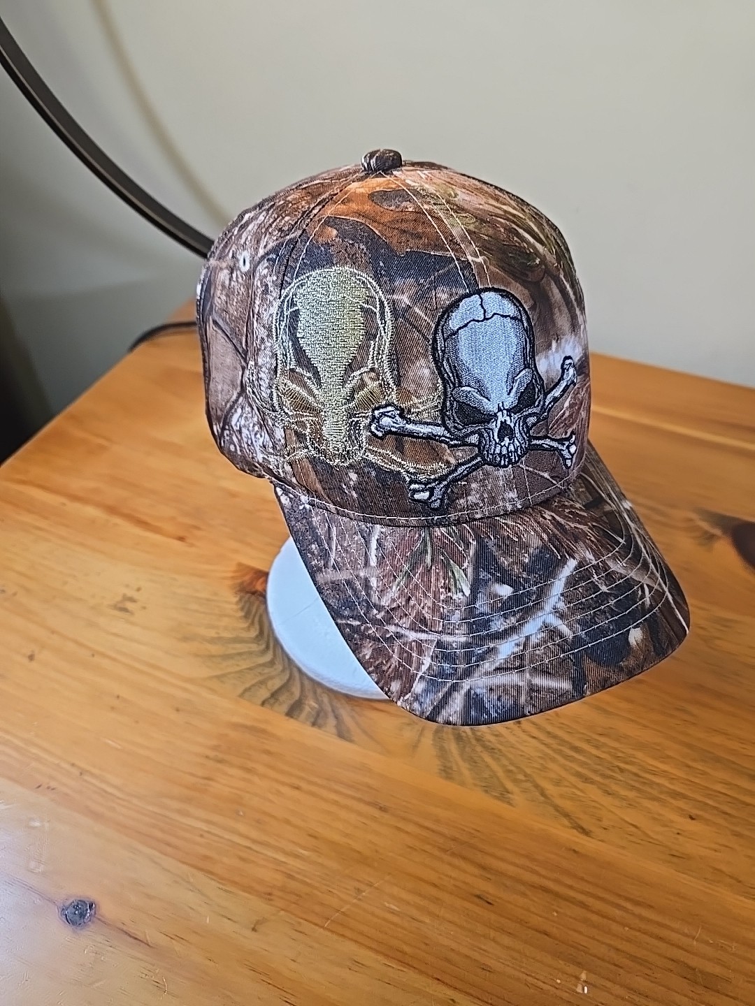 AborenCo Skull Crossbone Camo 6-Panel Cap W1