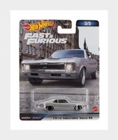 Mattel HOT Wheels Hnw54 Chevrolet - Nova Ss Coupe 1970 - Fast & Furious - Silber