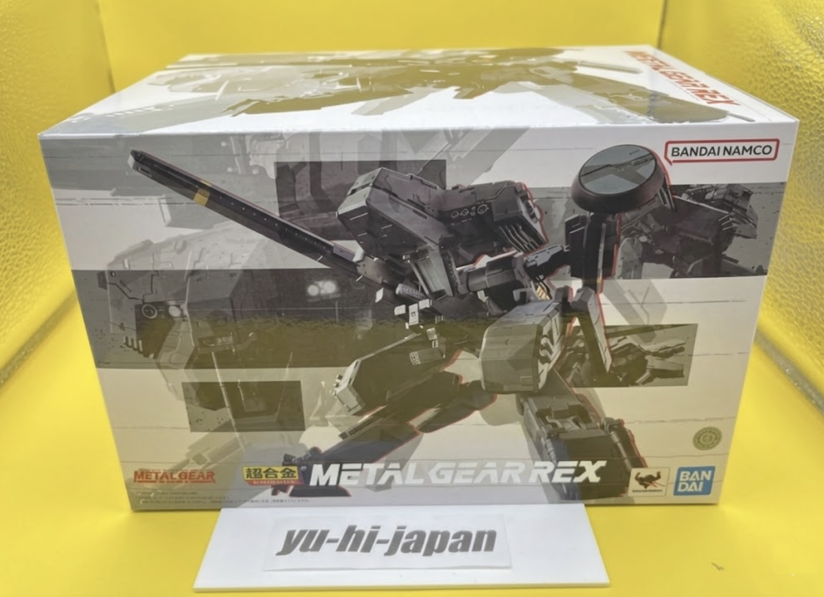 TAMASHII NATIONS Chogokin Metal Gear REX Metal Gear Solid Action