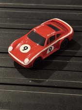 AFX TOMY TURBO PORSCHE 9 SUPER RARE BILL ENKE RUNS GREAT WOW