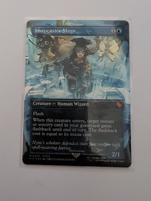 Magic The Gathering Final Fantasy: Snapcaster Mage - Chocobo Track Foil