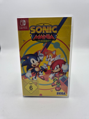 Sonic Mania Plus Nintendo Switch NSW Sehr Gut Modul in OVP