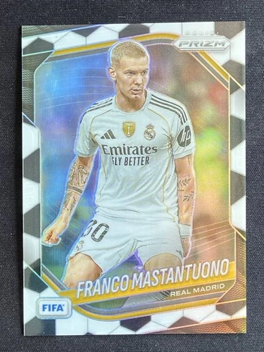 Franco Mastantuono 2025-26 Panini Prizm FIFA Soccer Ball Base #194