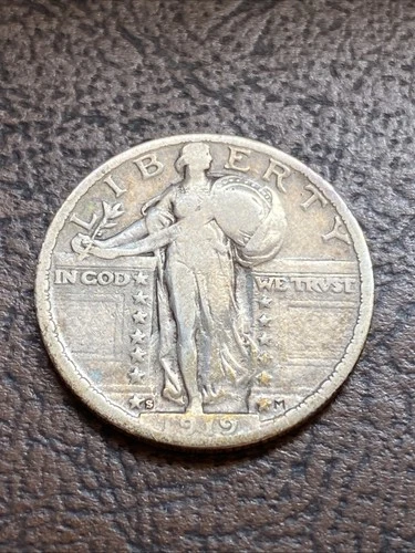 1919-S Standing Liberty Quarter 25c Coin
