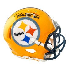 Ryan Shazier Signed Pittsburgh Steelers Gold Speed Mini Football Helmet (JSA)