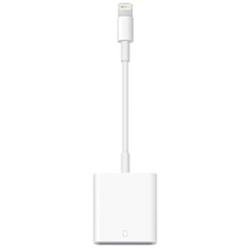 WHITE - APPLE LIGHTNING TO SD CARD CAMERA READER MJYT2AM/A