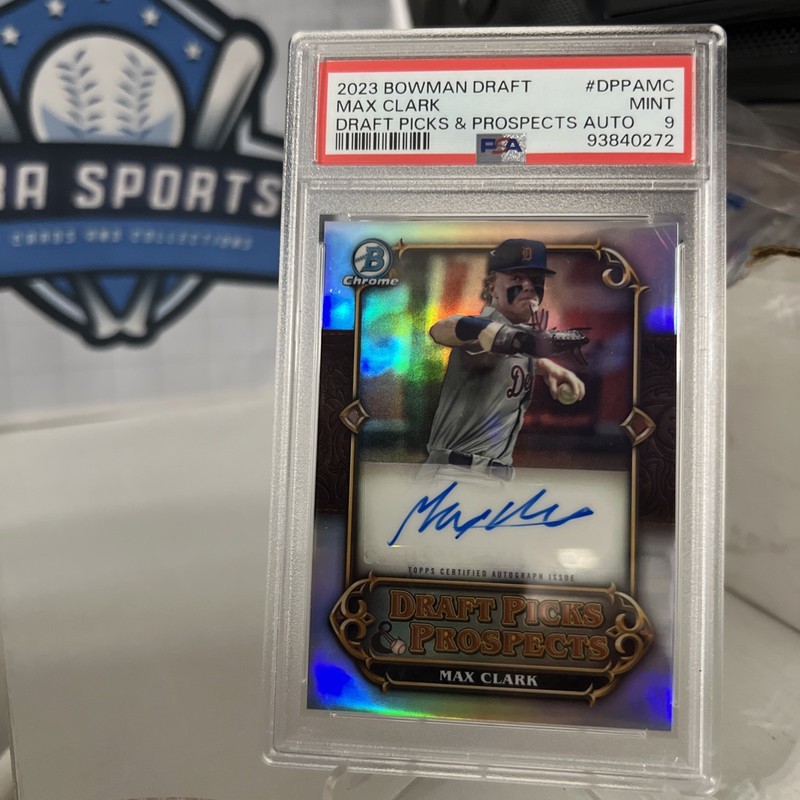 2023 Bowman Draft Max Clark Draft Picks Y Prospects Auto /99 #DPPAMC
