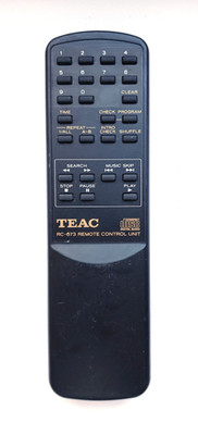Original TEAC RC-673  Fernbedienung Remote Control geprüft/tested FB1513