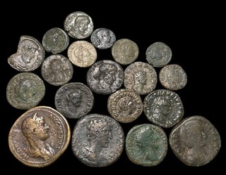 Römische Münzen Lot von 20 Münzen