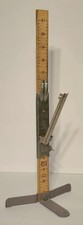 Vintage Pin-It Skirt Marker 21" Textile Hem Marker Adjustable Wood Ruler USA