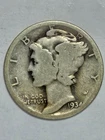 1934 Mercury Dime - Philadelphia Mint - 90% Silver