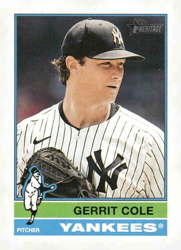 2025 Topps Heritage #394 Gerrit Cole | Baseball Card