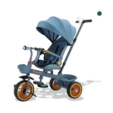 Trike Tricycle 6 in 1 for Kids Toddlers 360� Rotating Seat Parent Handle & Ride