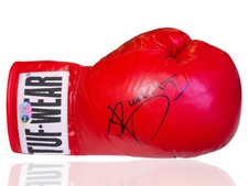 JOSHUA BUATSI SIGNED RED TUF WEAR AUTOGRAPH BOXING GLOVE (ACG CERT AG17541)