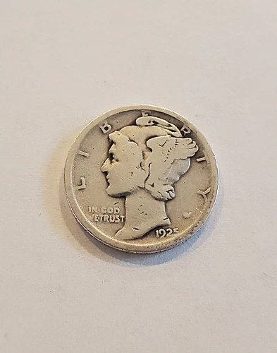 1925-D Mercury Dime — photo from another recent sale