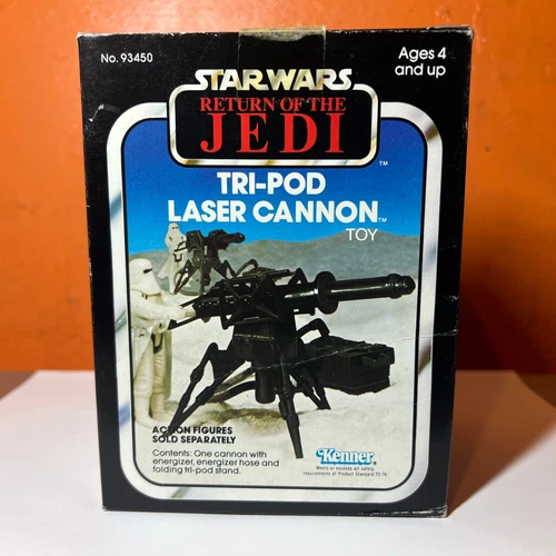 Tri-Pod Laser Cannon Star Wars ROTJ 1983 Kenner Vehicle MOC NEW SEALED