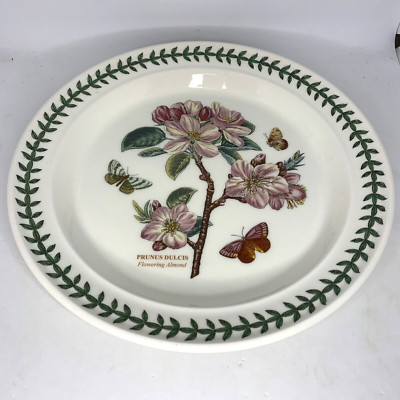 Portmeirion Botanic Garden Dinner Plate 10'' Prunus Dulcis Flowering Almond