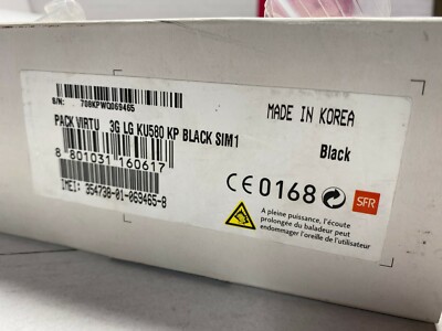 LG KU580 Chocolate Rare Collectors Phone Mobile Cell 2