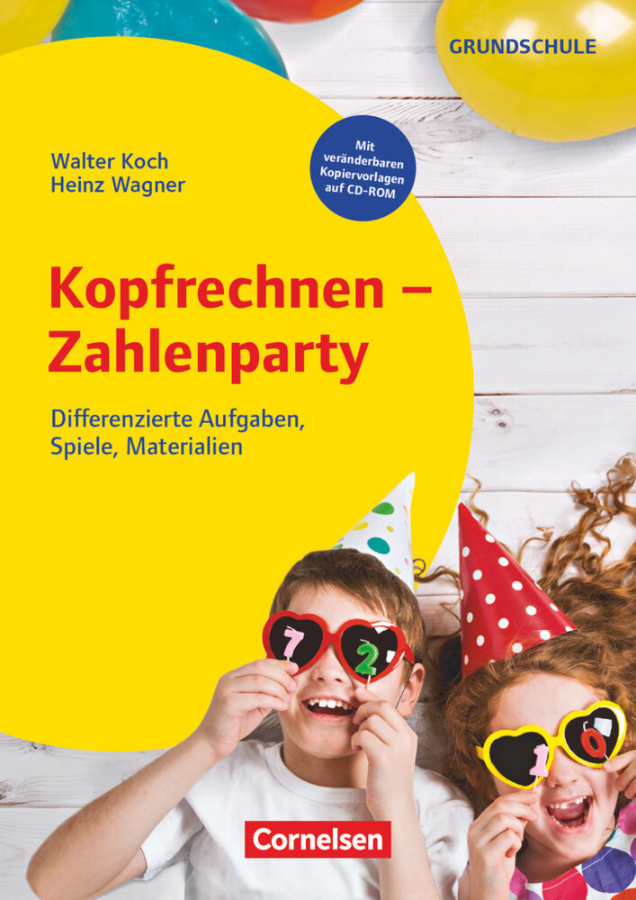 Thumbnail - Kopfrechnen - Zahlenparty - Klasse 1-4 - Differenzierte Aufgaben,
