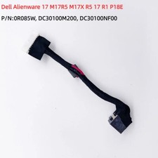 For Dell Alienware 17 M17R5 M17X R5 17 R1 P18E 0R085W DC Jack Power Cable