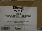 Da-Lite Projector Screen Hd Progressive 52" x 92" 106" Diagonal 12" Black Drop