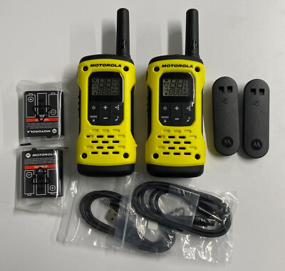 TOP Motorola TLKR T92 H2O Funkgeräte - 16 Kanäle mit Tasche X