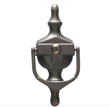 Fab&Fix Door Knocker 8" - Large Nu Victorian Urn Door Knocker With Spyhole