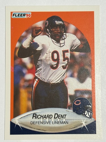 Richard Dent #291 1990 Fleer card