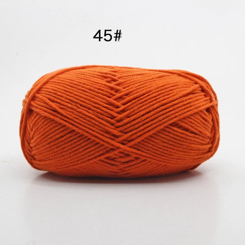 62 Colors Milk Cotton Skeins Hand Knitting Wool Baby Crochet Chunky Yarn 50g - Picture 68 of 87